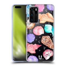 FUNDA HEAD CASE DESIGNS ACUARELA VIDA MARINA GEL SUAVE PARA TELÉFONOS HUAWEI 4