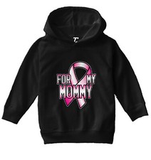 For My Mommy - Breast Cancer Awareness Pink Ribbon Toddler/Youth Hoodie