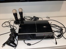Sony Playstation 3 Move  3 Move Games 80 Gb