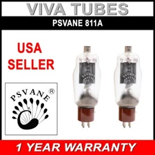 New Matched Pair (2 pcs) Psvane Type 811A 811 Vacuum Tubes - USA Seller