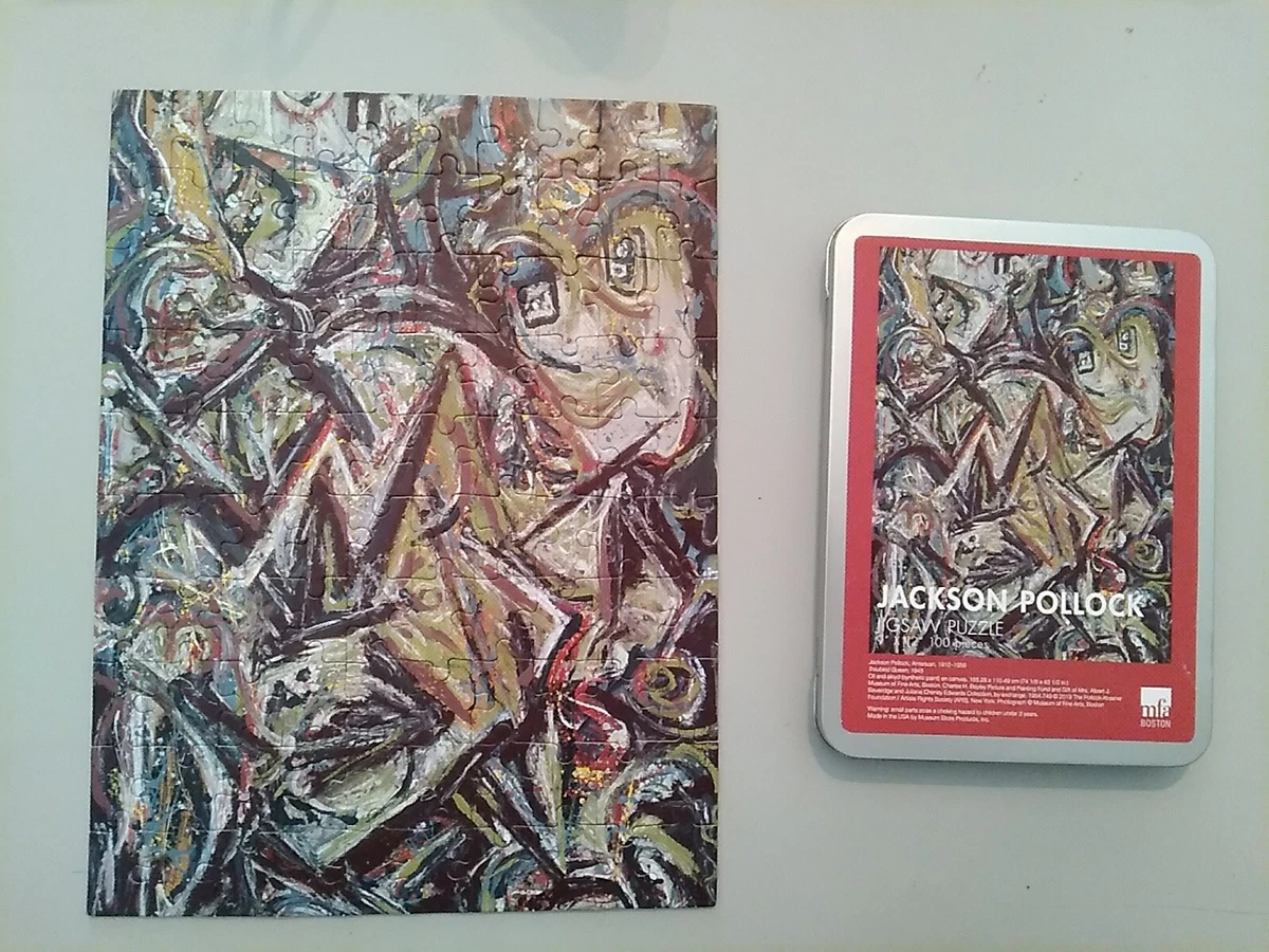 Jackson Pollock Troubled Queen