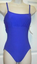 Spandex Empire Line Cami Leotard Twisted Back Strap Raspberry or Plum ch/Ladies