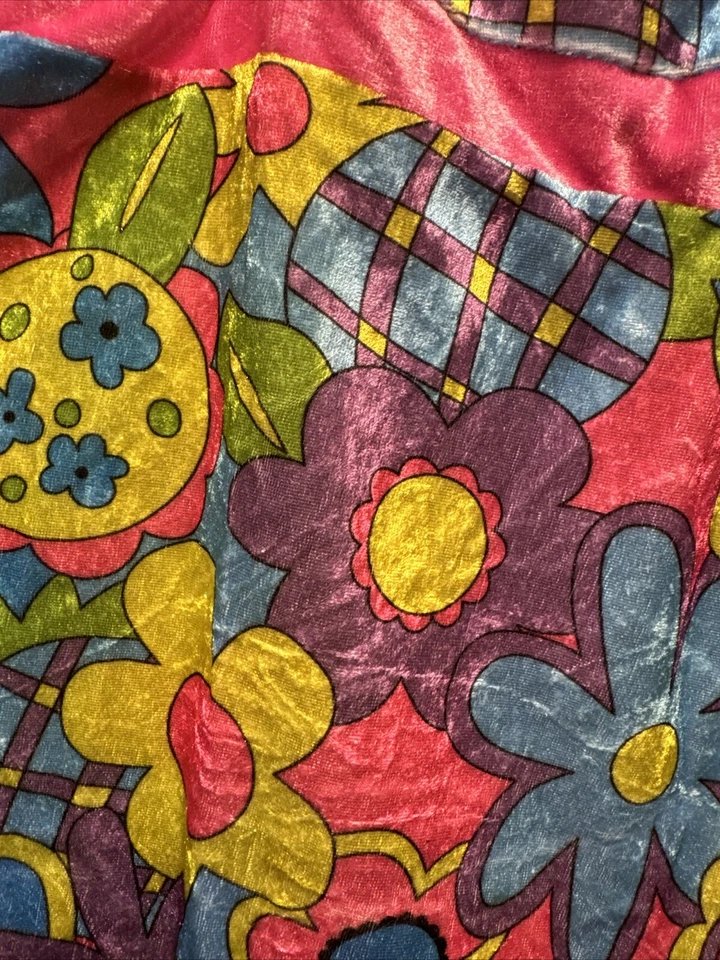 Flower Power Años 60 Hippie Generación Niña M 8-10 Disfraz Halloween Niño Foto 4 de 4