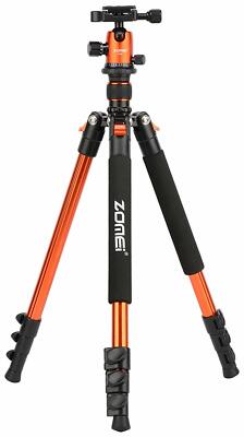 Zomei Q555 Tragbare Stativ Einbeinstativ Kugelkopf Fotostativ für Canon Kamera
