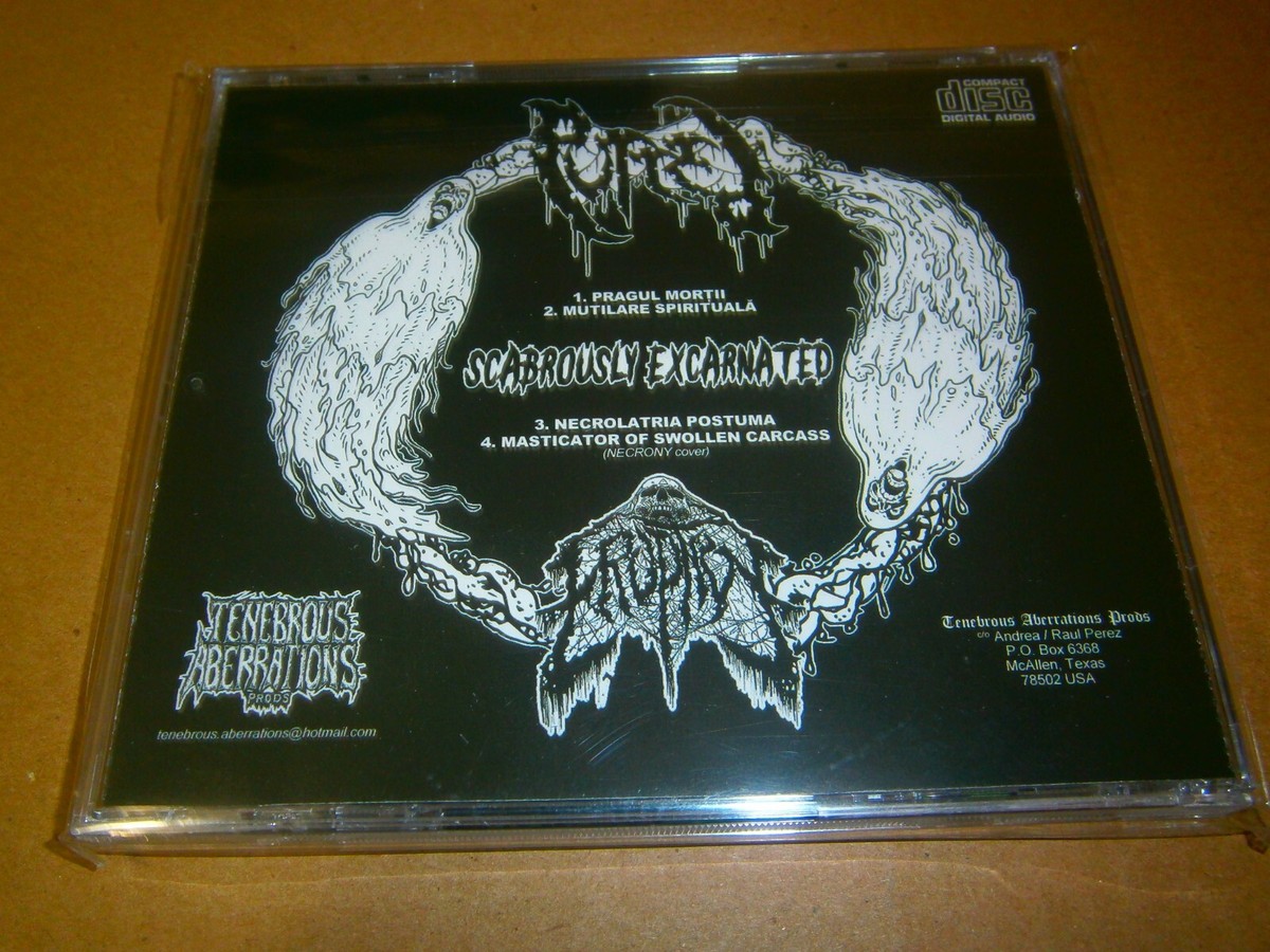 PUTRED / ERUPTIVE - Scabrously Excarnated. Split CD | eBay