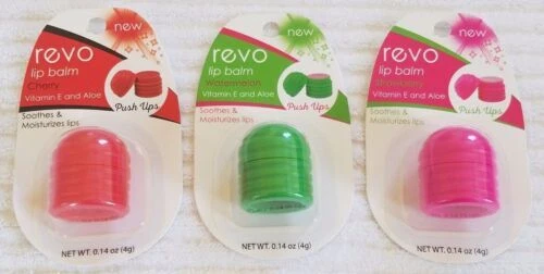 Bálsamos labiales REVO y tratamientos
