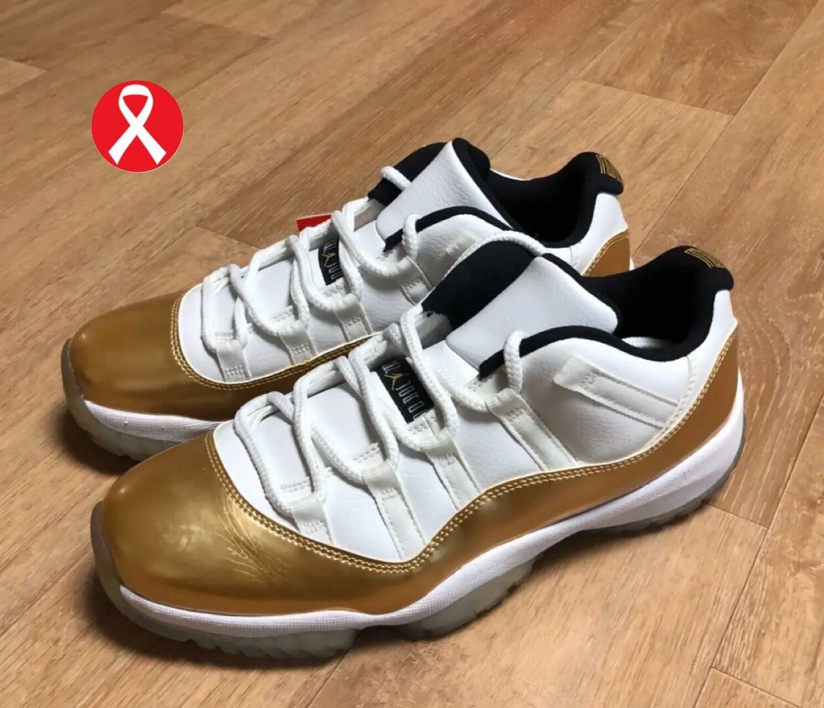 Air Jordan 11 Low ホワイト/ゴールド　クロージングセレモニー Air Jordan 11 Low Closing Ceremony Review - YouTube