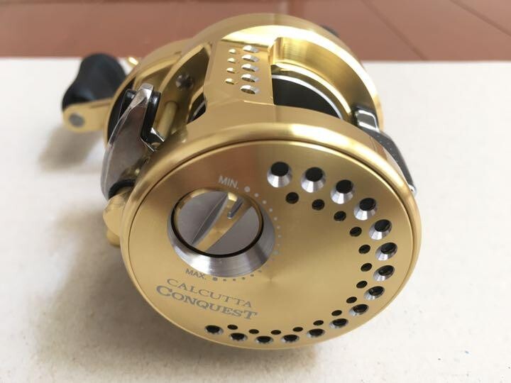 Shimano 15 CALCUTTA CONQUEST 200HG Right Bait Casting Reel from JP