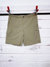 Columbia Mens Shorts Size 40 Beige Omni-Shade Sun Protection Pockets