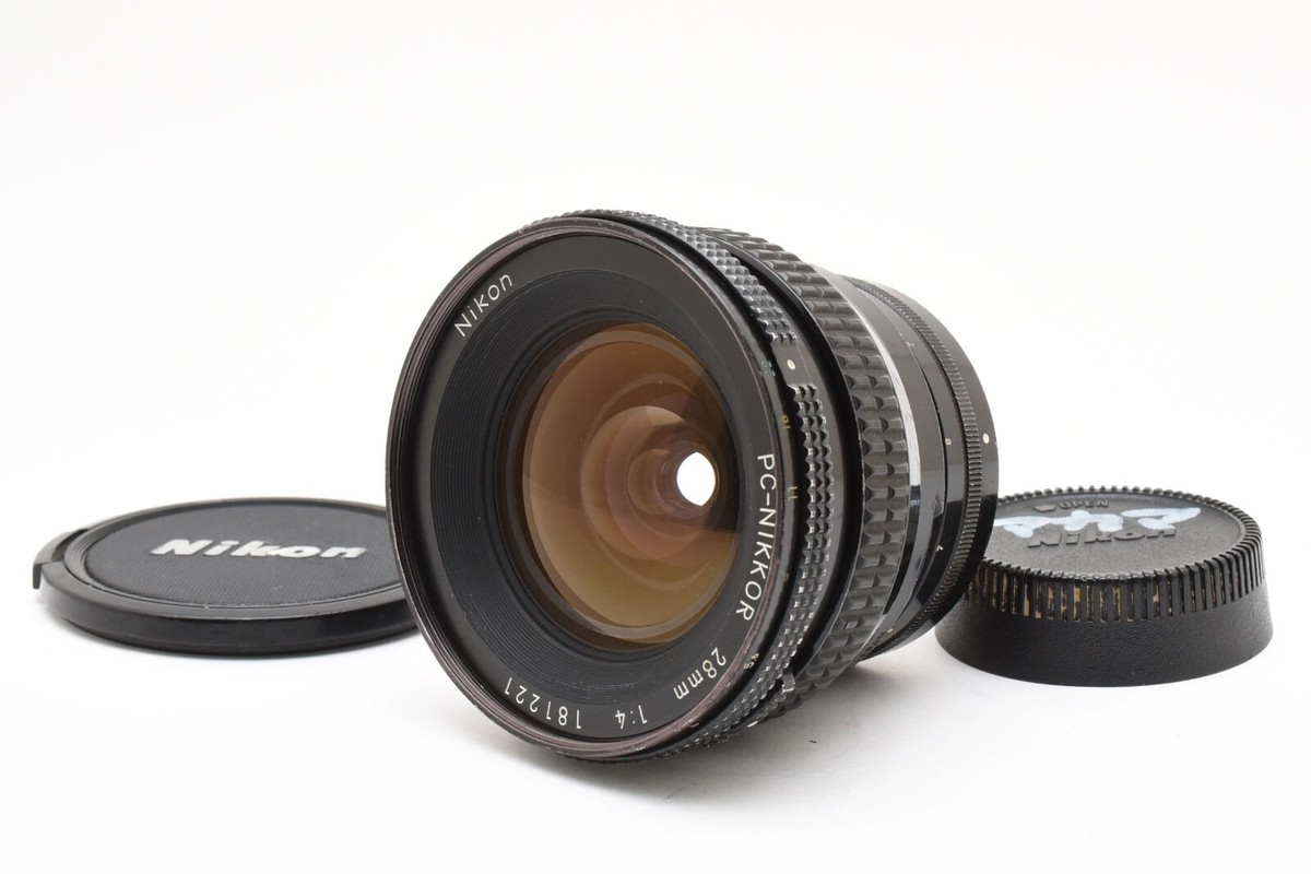 【美品】Nikon PC-NIKKOR 28mm f/4 レンズ Nikon PC-Nikkor 28mm F/4 Lens Wide Angle Shift Perspective
