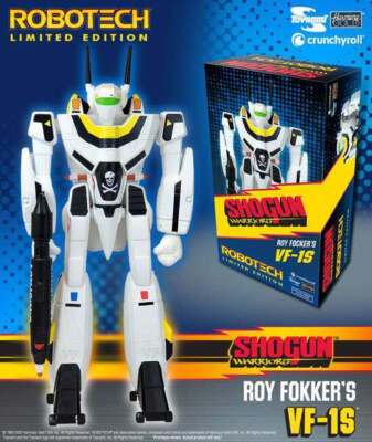 Robotech Shogun Warriors Fokker Macross Valkyrie VF-1S Actionfigur Toynami
