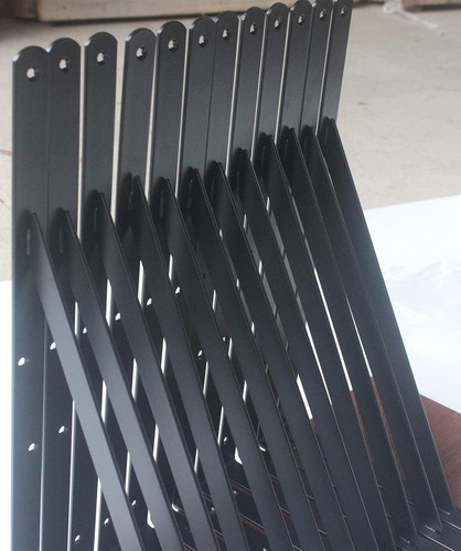 12 Pack L20" X H 12" Black Heavy Duty Shelf Brackets with Screws Metal Shelf - Picture 6 of 22
