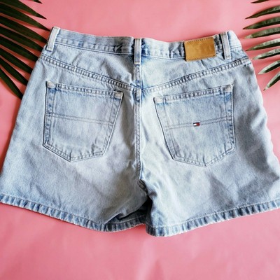 boyfriend style jean shorts