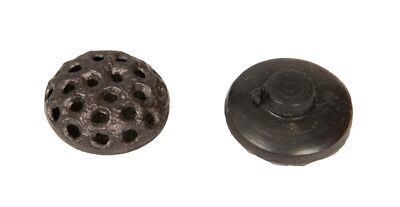 9er Set runde Kunststoffknöpfe mit Nähschaft mm.22 x 22 x 12 mm Articol