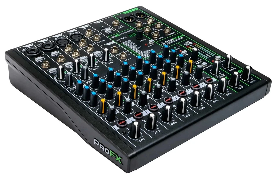Mackie ProFX10v3 10-Channel Professional Effects Mixer w/USB ProFX10 v3 - Image 4 of 4