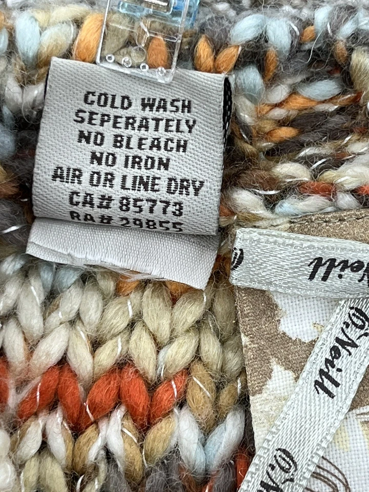 Cárdigan Babydoll O'neill Crochet Para Mujer S Tostado Metálico Festival Playa Boho Y2K Foto 4 de 4