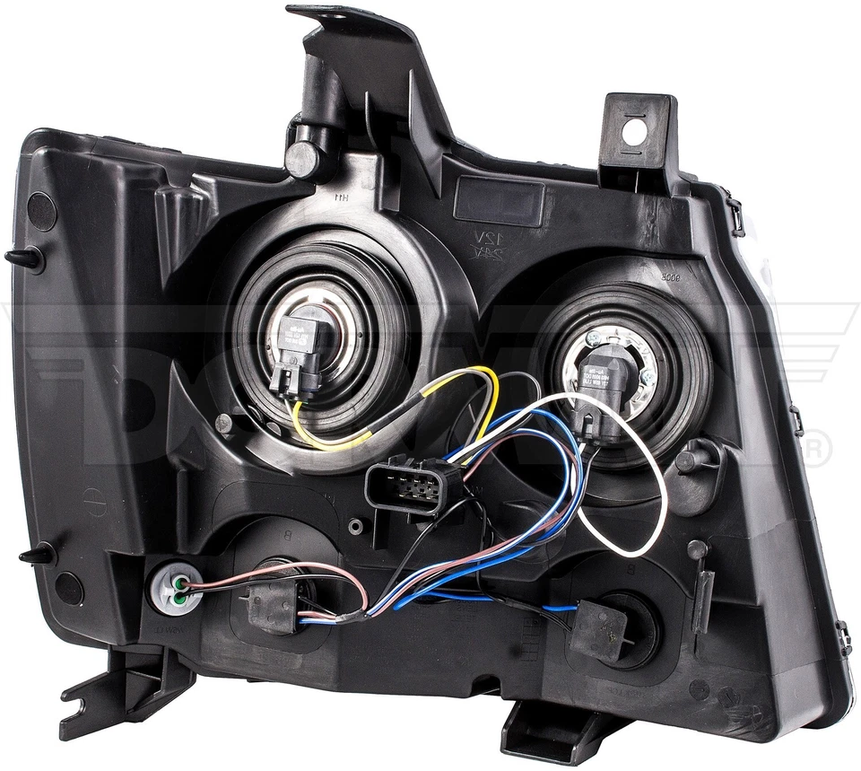 Conjunto de faros izquierdo Dorman para Chevrolet Avalanche 2007-2013 2008 2009 2010 Foto 4 de 4