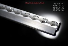 L-Track (logistics or airline track) angled, ...