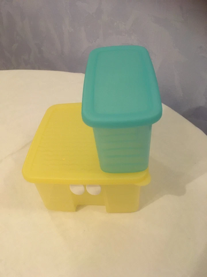 2er Set Tupperware Prima Klima Behälter A 110 - 1 L und A 134 - 350 ml - Bild 2 von 4