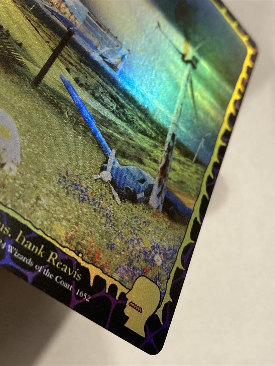 MTG Plains RAINBOW FOIL Secret Lair Drop Brain Dead 1652 NM