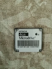 iPod Mini 4GB Hitachi Microdrive 2nd Gen Hard Drive TESTED