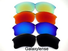 Galaxy Replacement Lenses For Oakley Flak Jacket XLJ Black Blue Red Gold 4PS