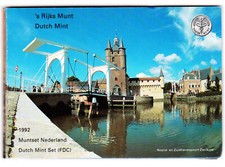 coffret 1992 PAYS BAS / NETHERLANDS [FDC / UNC] ZEELAND 5 10 25 ct  1 2 5 gulden