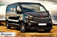 Passend FüR 2002 - 2014 Vauxhall Opel Vivaro Swb Schwarz Seiten Trittbrett +
