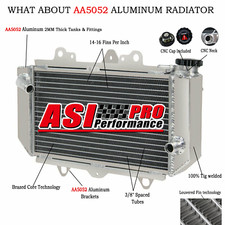 2 Rangée Aluminium Radiateur Pour Yamaha YFZ450 2004-2008 NOUVEAU