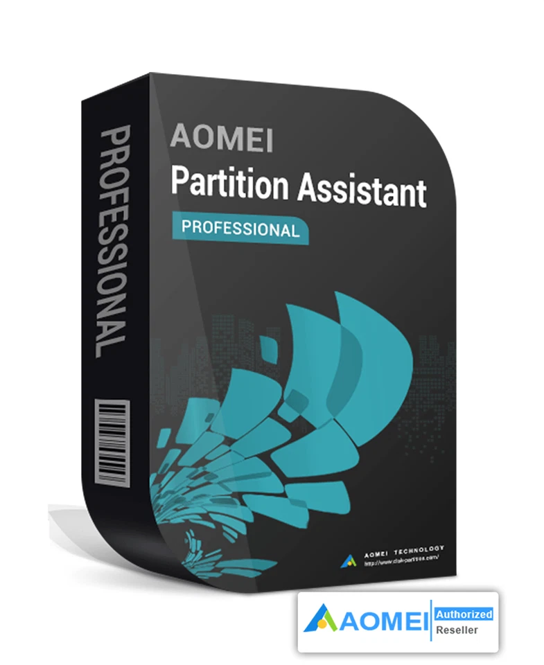 AOMEI Partition Assistant Professional ODER Backupper Professional 2 PC Lifetime - Bild 2 von 4