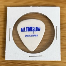 All Time Low - Jack Barakat Tour Guitar Pick - Jack Attack
