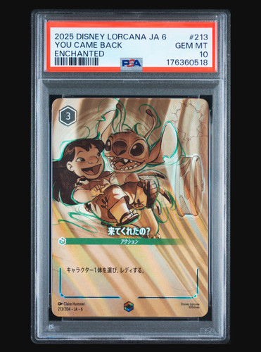 You Came Back graded PSA 10 for sale on eBay