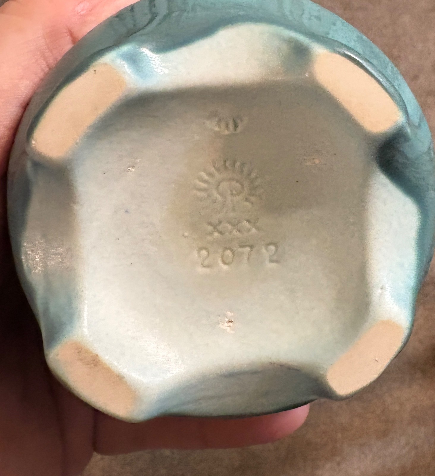 Rookwood 1930 Production Vase With Butterflies MINT!