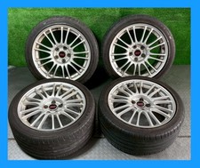 Jdm A148 Subaru Impreza Wrx Sti Genuine Bbs Wheels 18x8.5j 55 Tires 4 No Tires