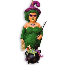 Image of 2021 December Diamonds 55-55225 ZELDA III Witch Green w/ Brew Pit and Cauldron 