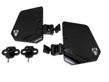 Chupacabra Offroad Cuero UTE UTV Mirrors (set of 2) Fits Can Am Defender Doors