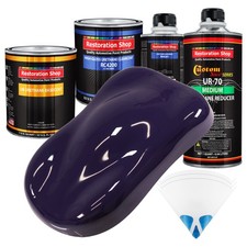Majestic Purple Quart Urethane Basecoat Clearcoat Car Auto Body Paint Kit