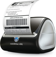 Labelwriter 4XL Shipping Label Printer, Prints 4X6 Extra Large Shipping Labels