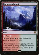 MTG Magic the Gathering Karplusan Forest 250/552 Dominaria United LP