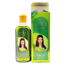 Dabur Amla GOLD Hair Oil for Long, Soft and Strong Hair 300ml