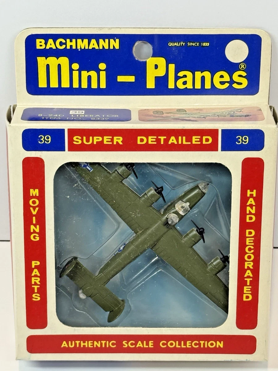 Bachmann Vintage Manufacture Diecast Aircrafts & Spacecrafts for