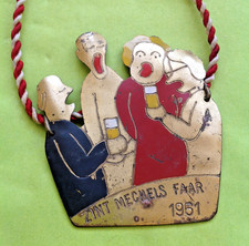 Zint Mechels Faar 1961 Church RIDING Medal Brass RARE Carnival Medal Cologne 2026