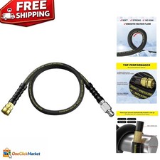 5 FT Heavy Duty Pressure Washer Hose with Quick Connect for Efficient Cleaning