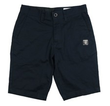 VOLCOM Frickin Tuner Stretch 20" Shorts sz 29 Navy Blue