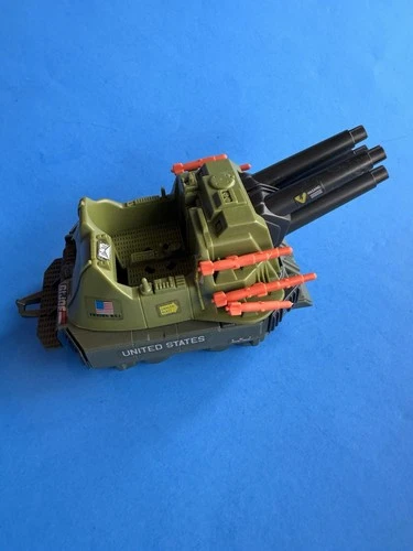 1987 GI Joe SLAM Tank Vehicle 100% Complete Hasbro ARAH Orange Missiles Nice!