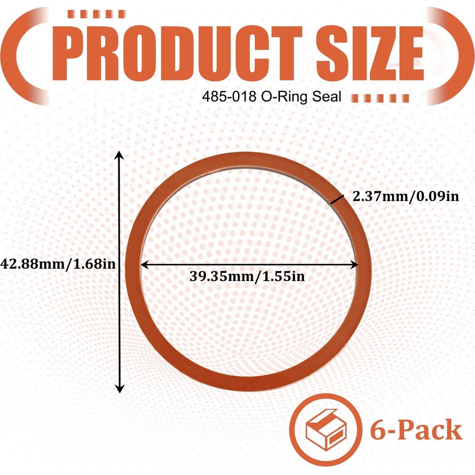 Six Pack Rigs Briggs Stratton O-Ring Seal Intake Manifold 6 Pack | eBay