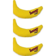 YEOWWW DuckyWorld 100 Organic Catnip Leaf  Flower Cat Toy BANANA 3 Pack