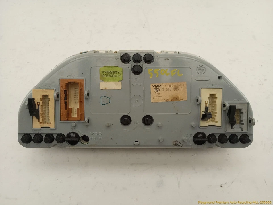 Painel medidor de velocímetro painel de instrumentos BMW 735i E32 SEDAN compatível com 1986-1989 86 - Imagem 2 de 4