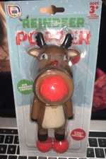 Toy Hub Reindeer Ball Popper ages 3+ 3 Balls