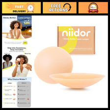 Seamless Silicone Nipple Covers for Women - Reusable Non-Adhesive Pasties, Gripp